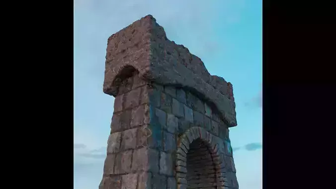 Medieval Castle Structure - Tower E