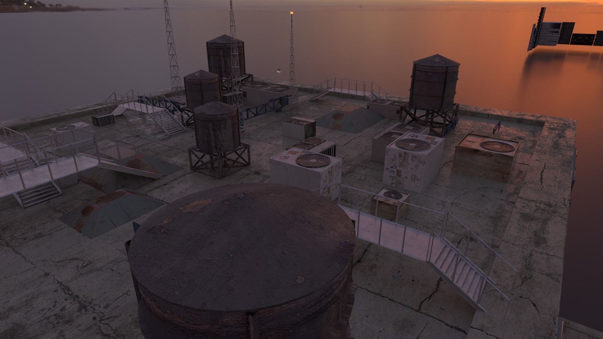 High Detailed Modern City Model Pack 3D model_11