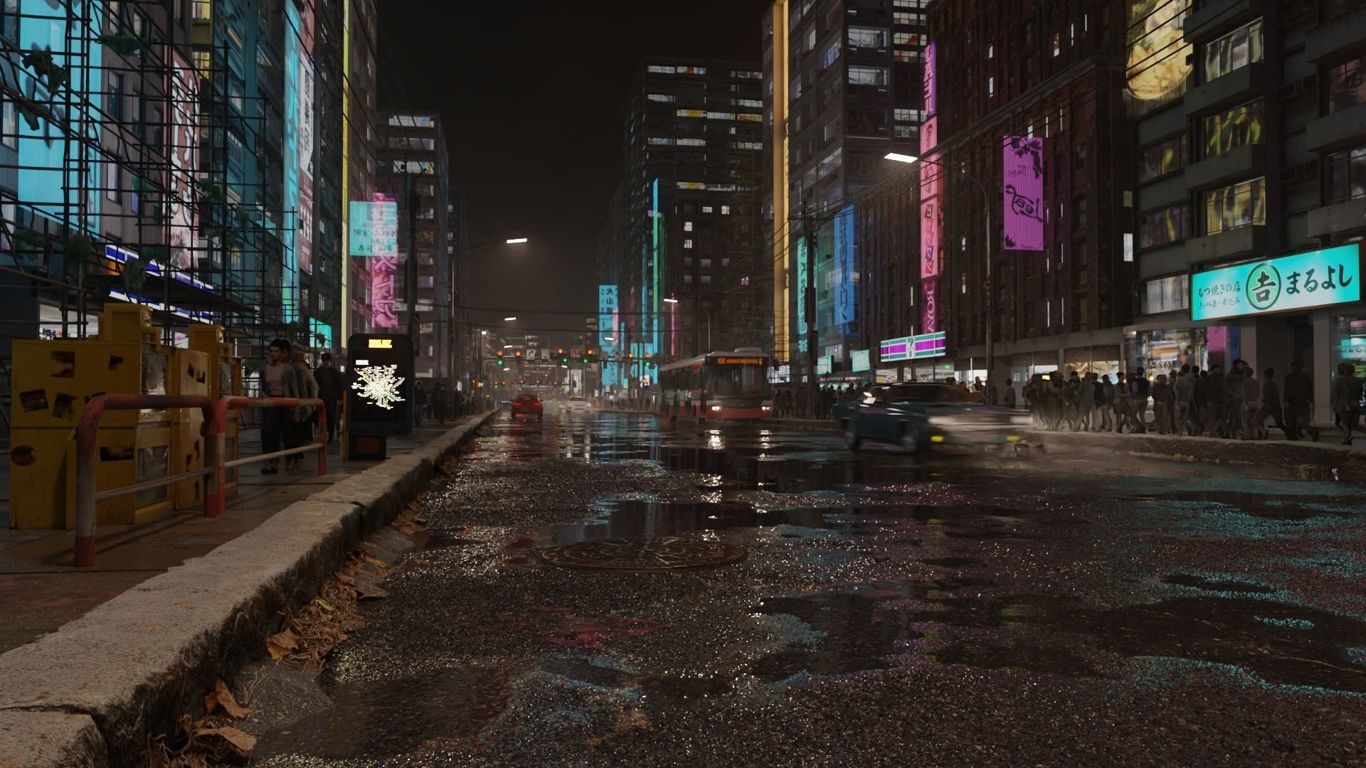 High Detailed Modern City Model Pack 3D model_4