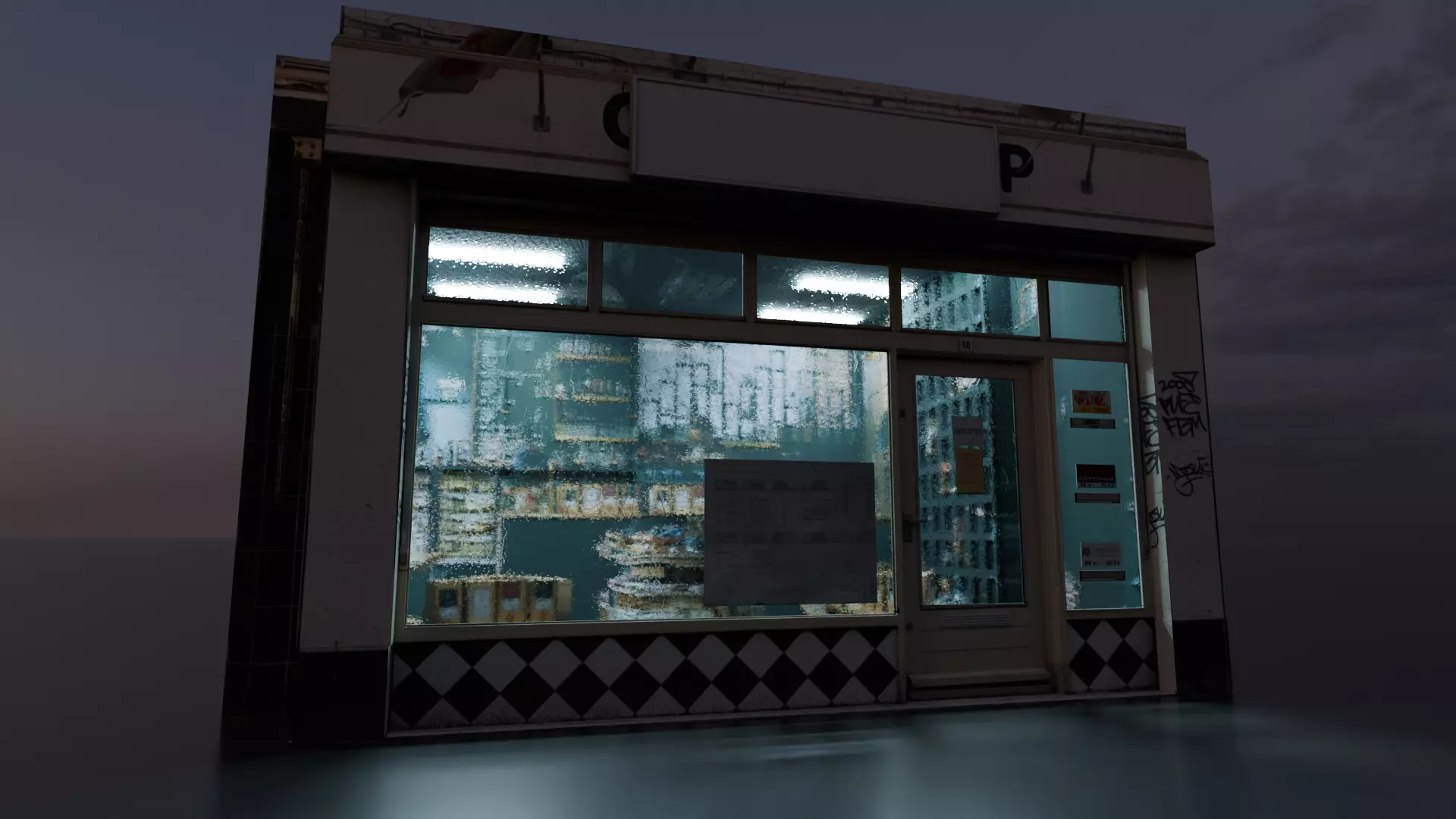 High Detailed Modern City Model Pack 3D model_22