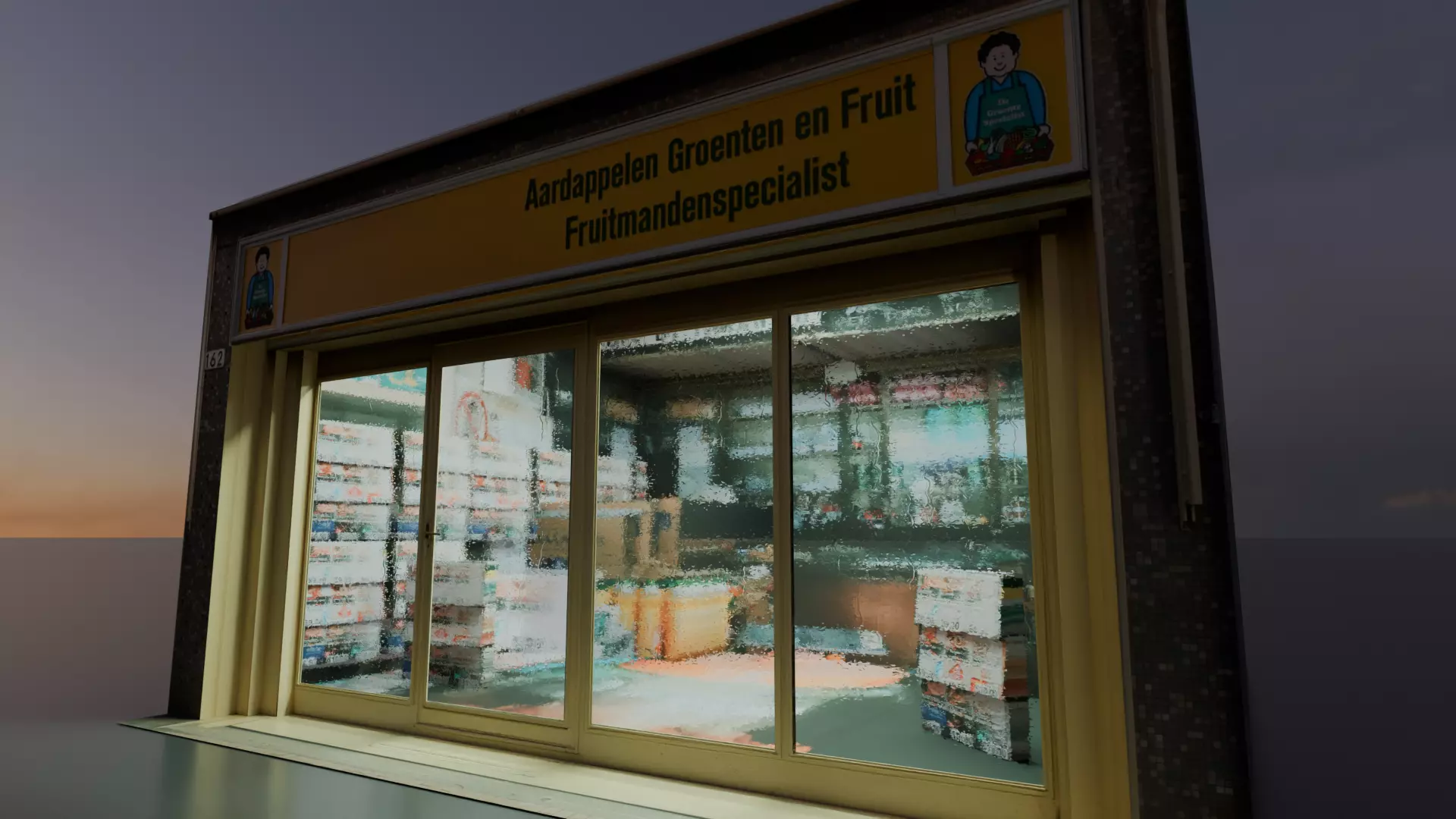 High Detailed Modern City Model Pack 3D model_25