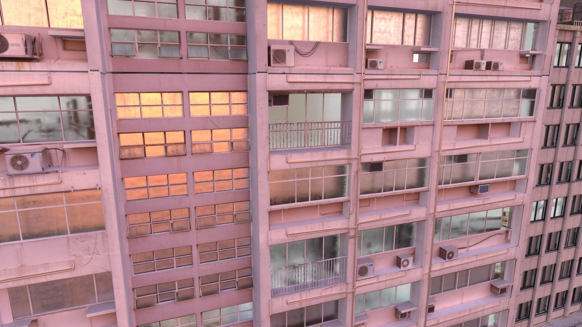 High Detailed Modern City Model Pack 3D model_10