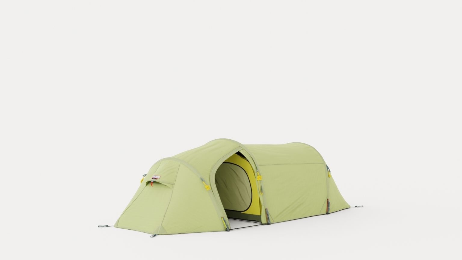 Fjellheimen Pro 3 Camp Tent Low-poly 3D model_1