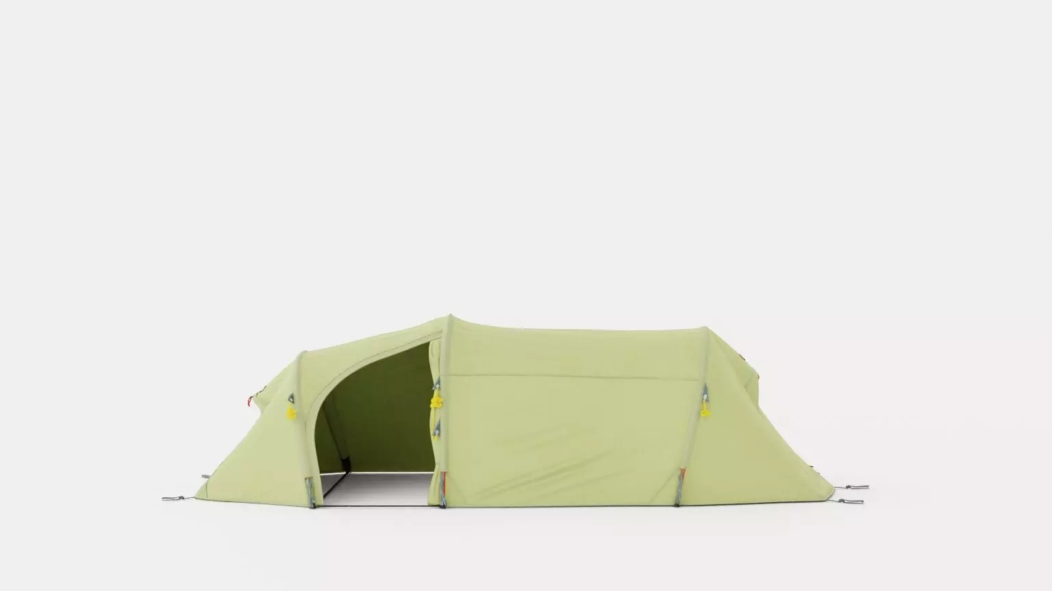 Fjellheimen Pro 3 Camp Tent Low-poly 3D model_0