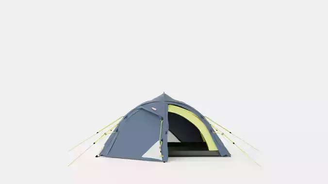 Reinsfjell Superlight 3 Tent Low-poly 3D model