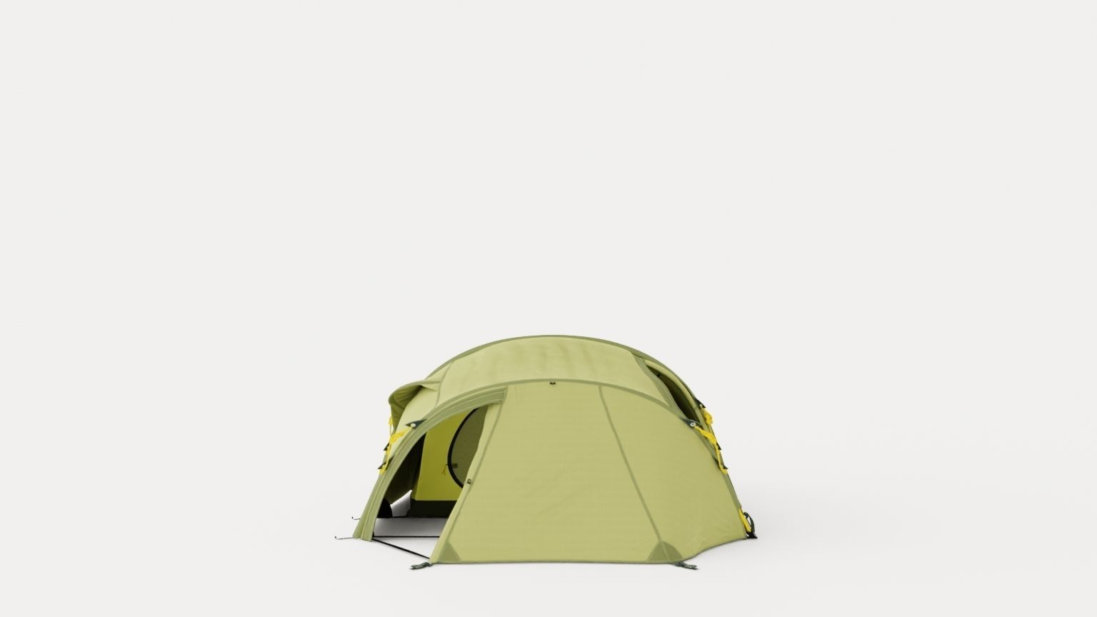 Lofoten Pro 4 Camp Tent Low-poly 3D model_2
