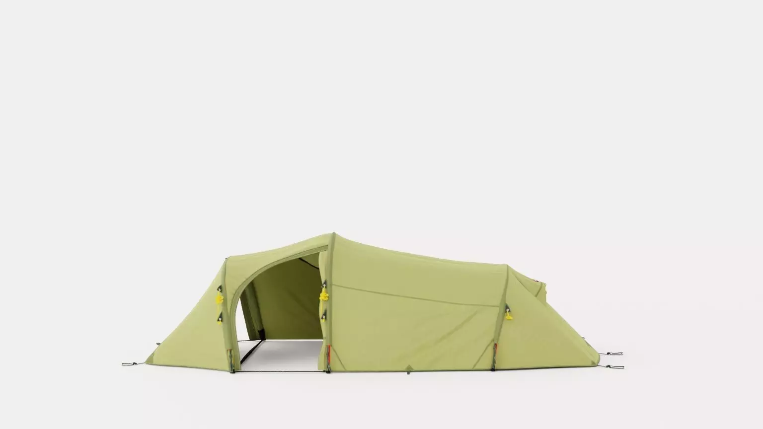 Lofoten Pro 4 Camp Tent Low-poly 3D model_0