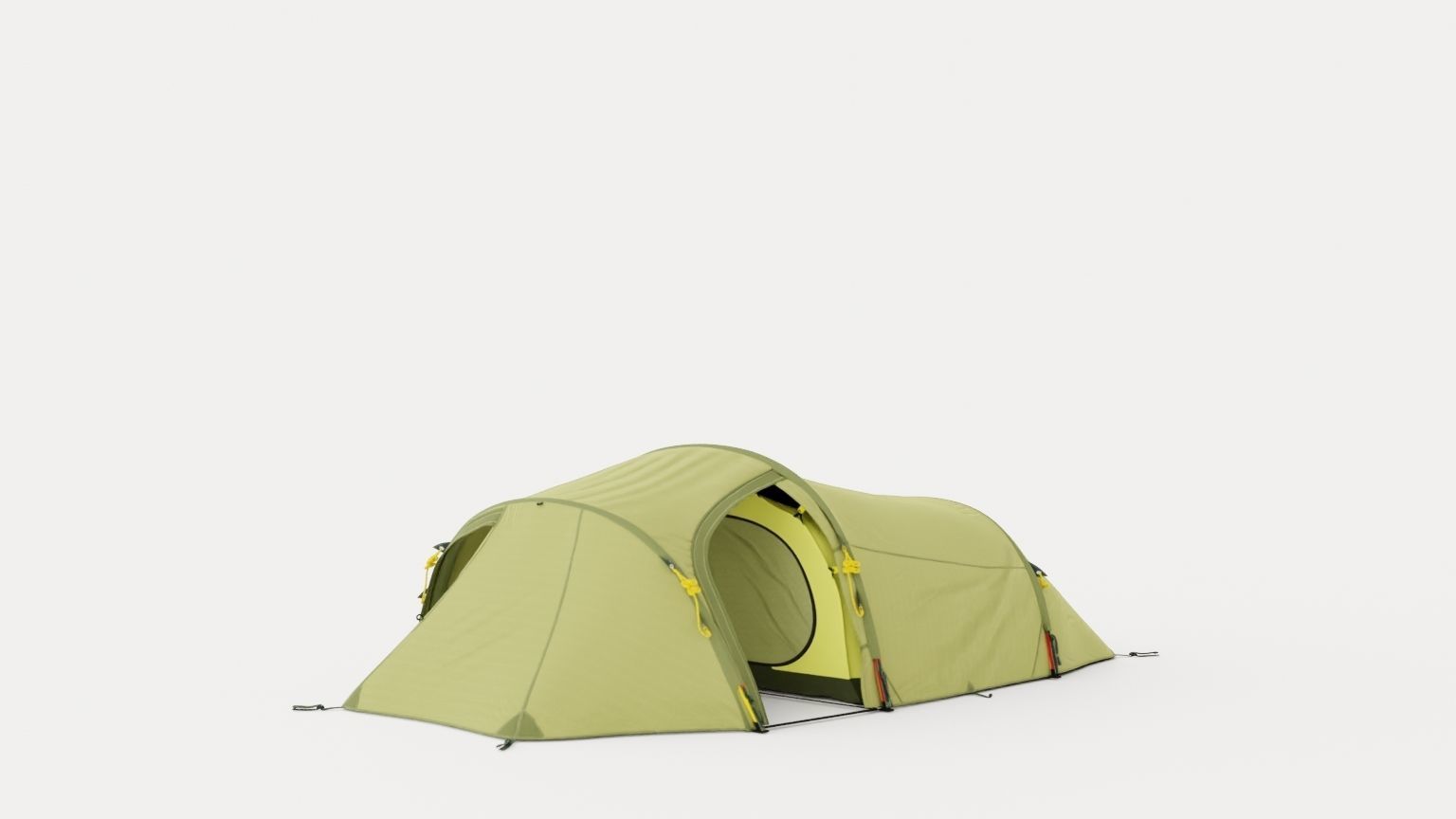 Lofoten Pro 4 Camp Tent Low-poly 3D model_1