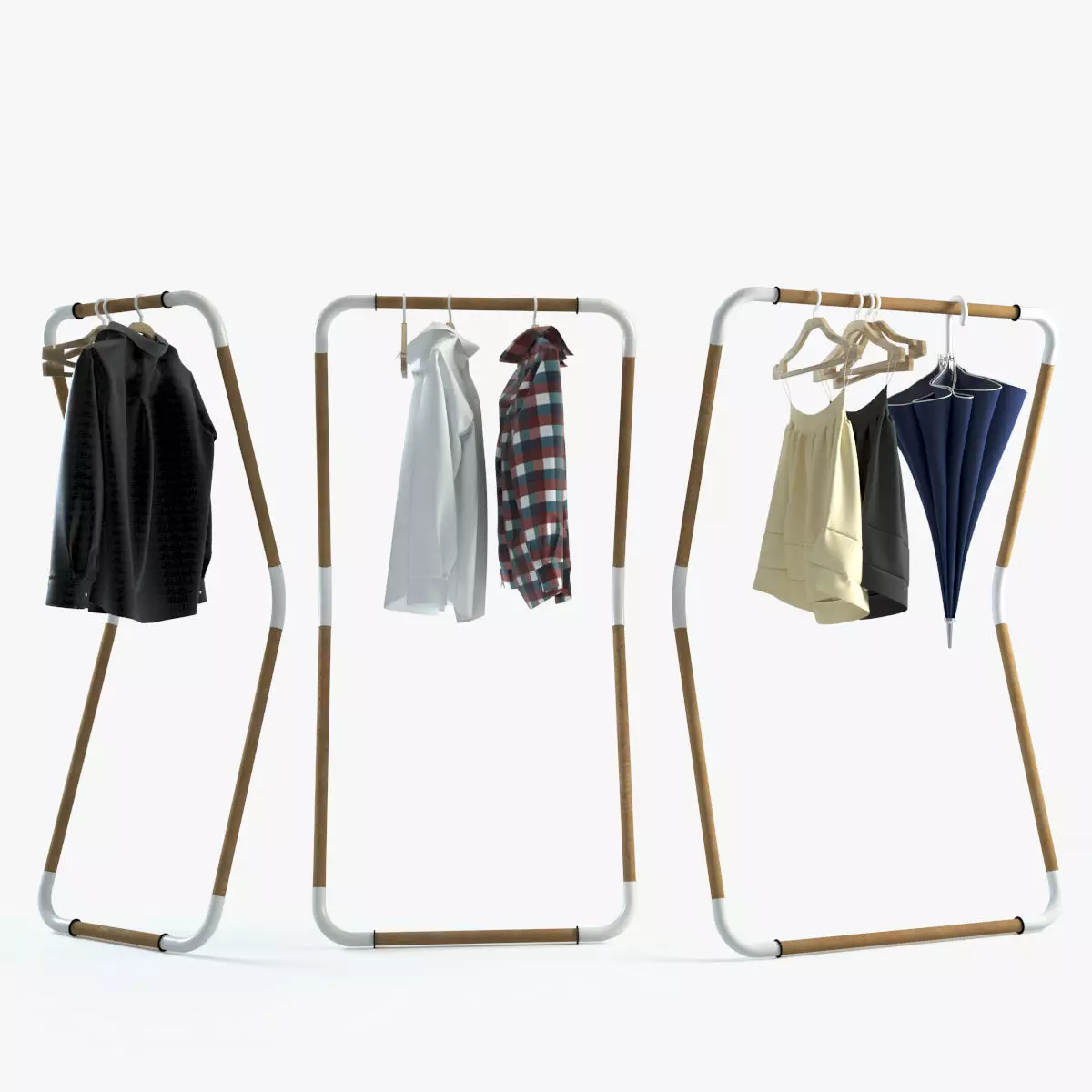 Woodstock Wardrobe 3D model_0