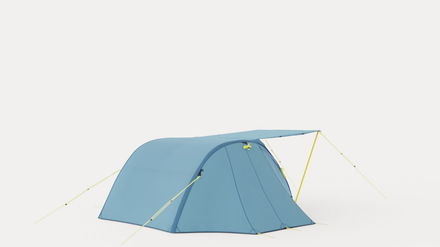 Fonnfjell Superlight 2 Tent Low-poly 3D model_3