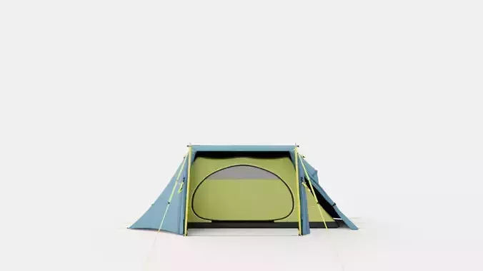 Fonnfjell Superlight 2 Tent Low-poly 3D model