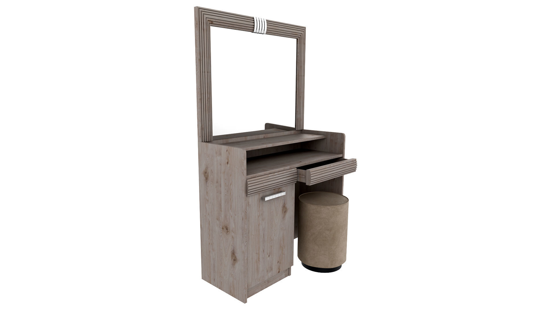 Bedroom Furniture 3D model_2