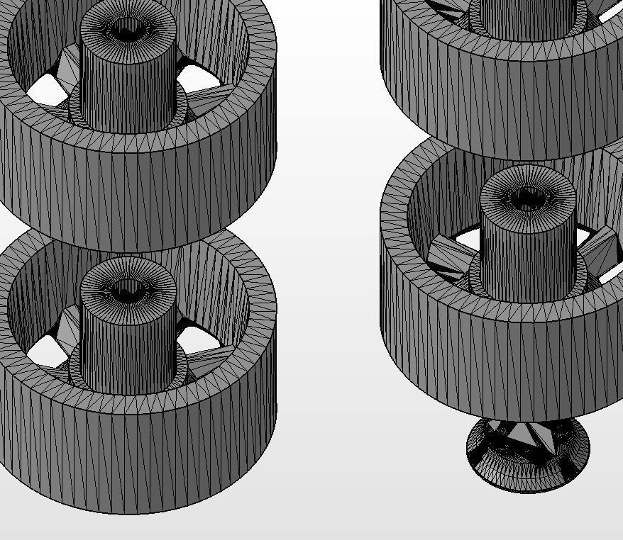 Wheels for scale model of Cobra R 1993 3D print model_17