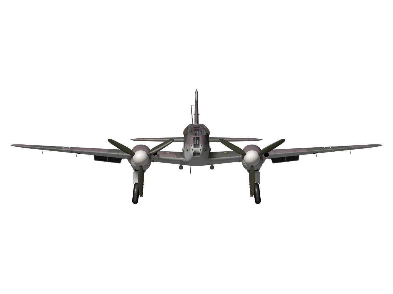 Messerschmitt Me 210 A1 3D model_12