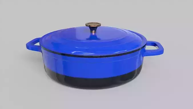 Blue Dutch Oven