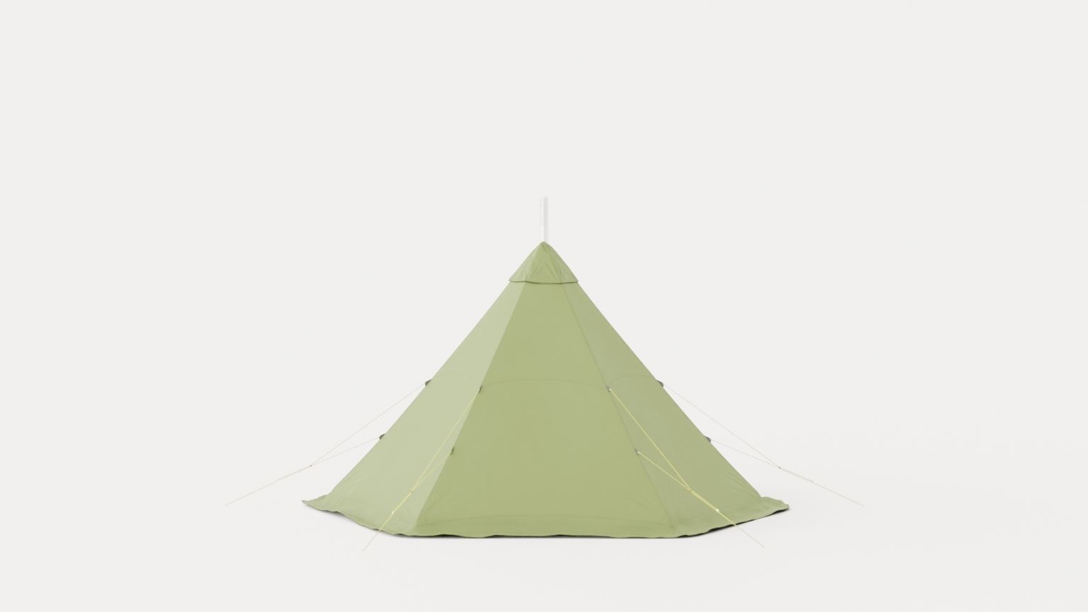 Pasvik 10-12 Outer Tent including Pole Low-poly 3D model_4