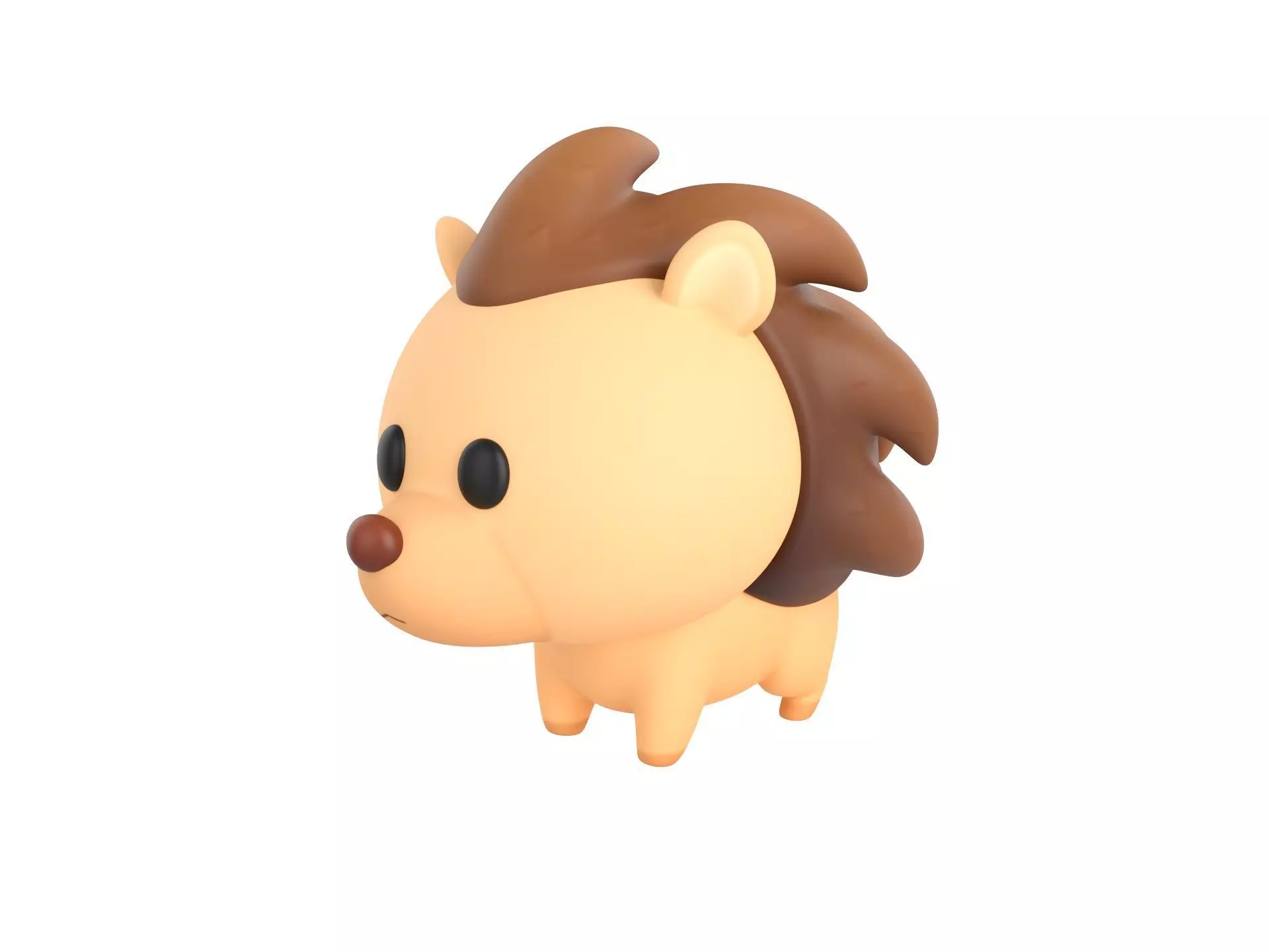 Character290 Hedgehog 3D model