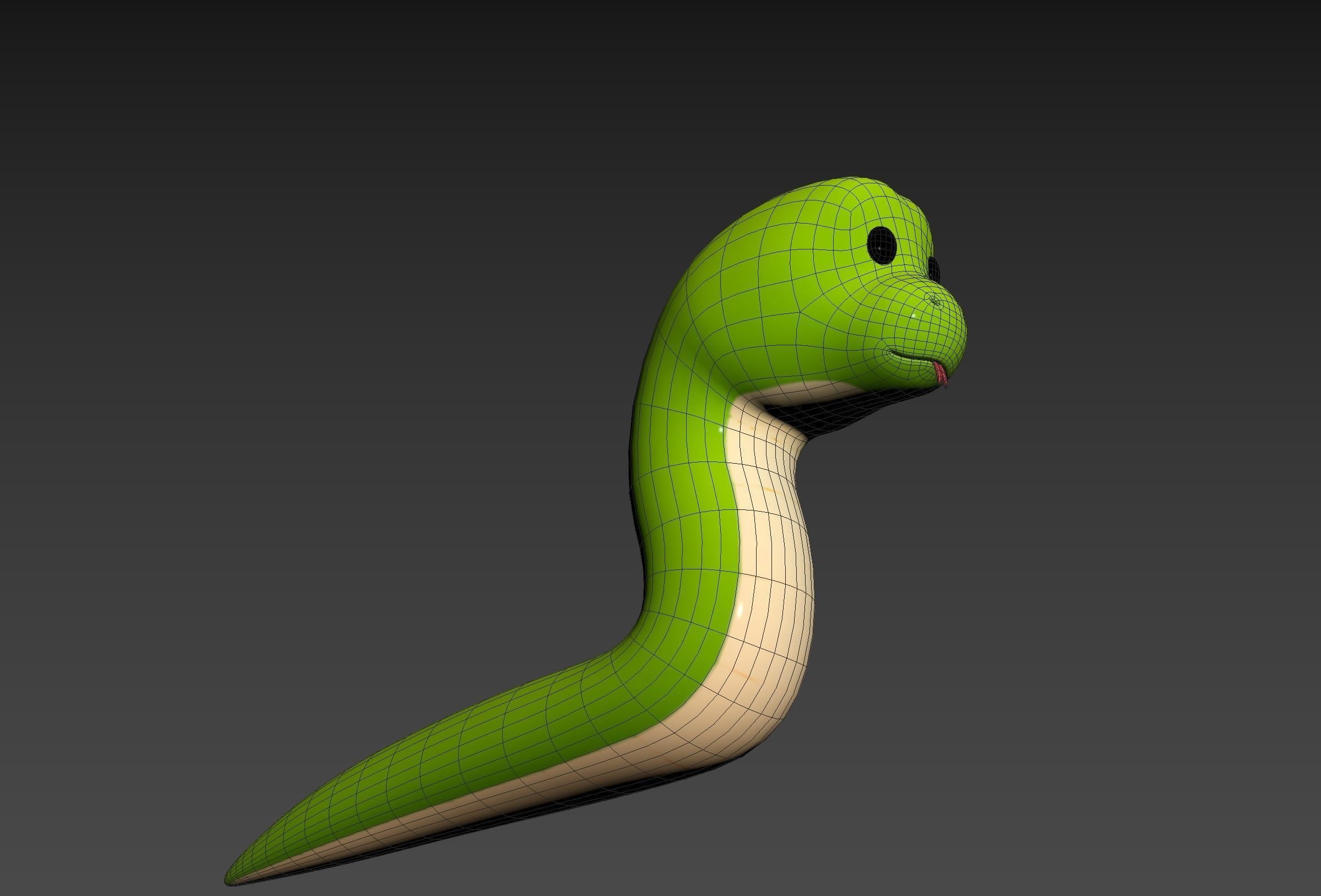 Character292 Snake 3D model_19