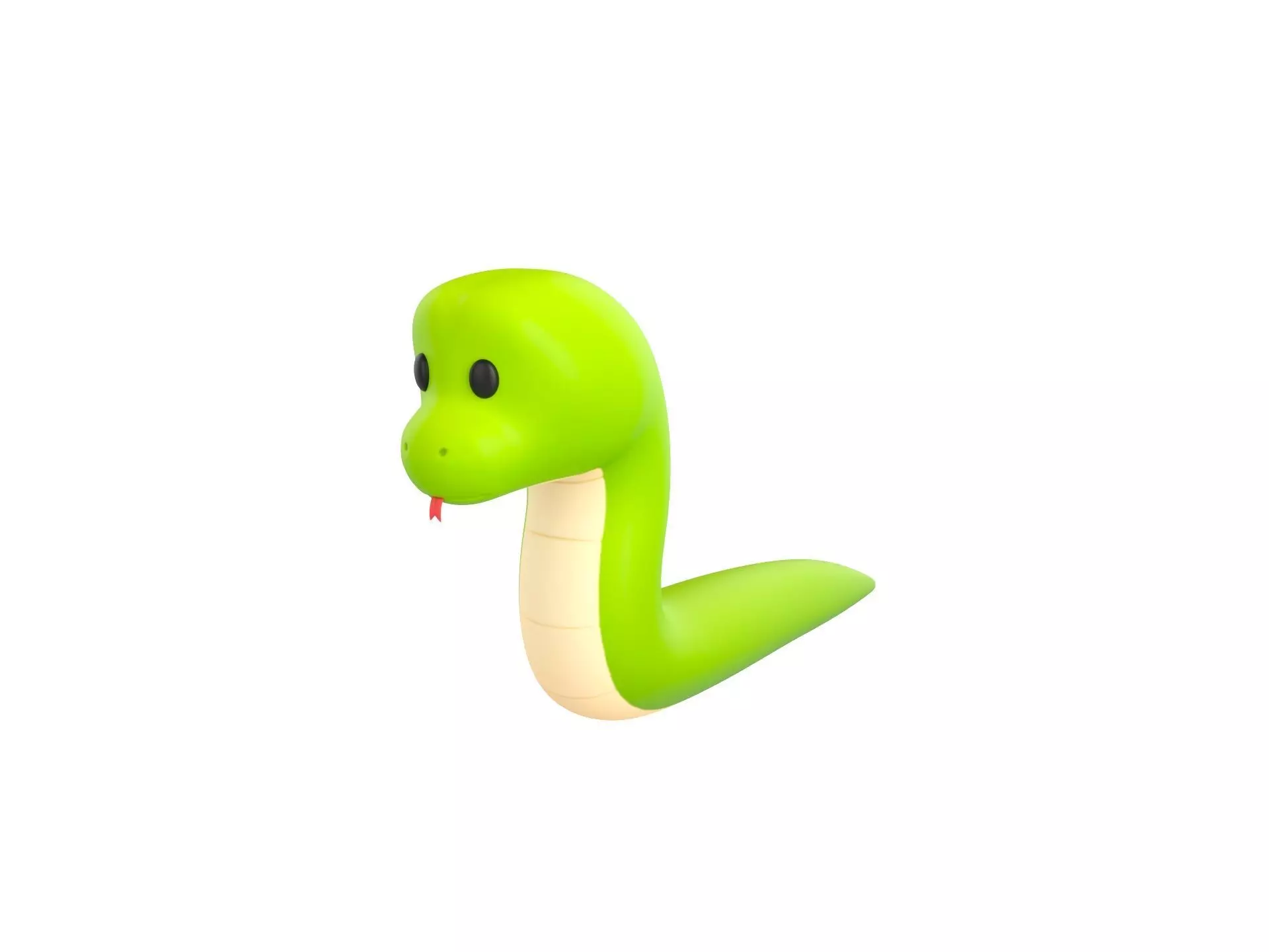 Character292 Snake 3D model_0