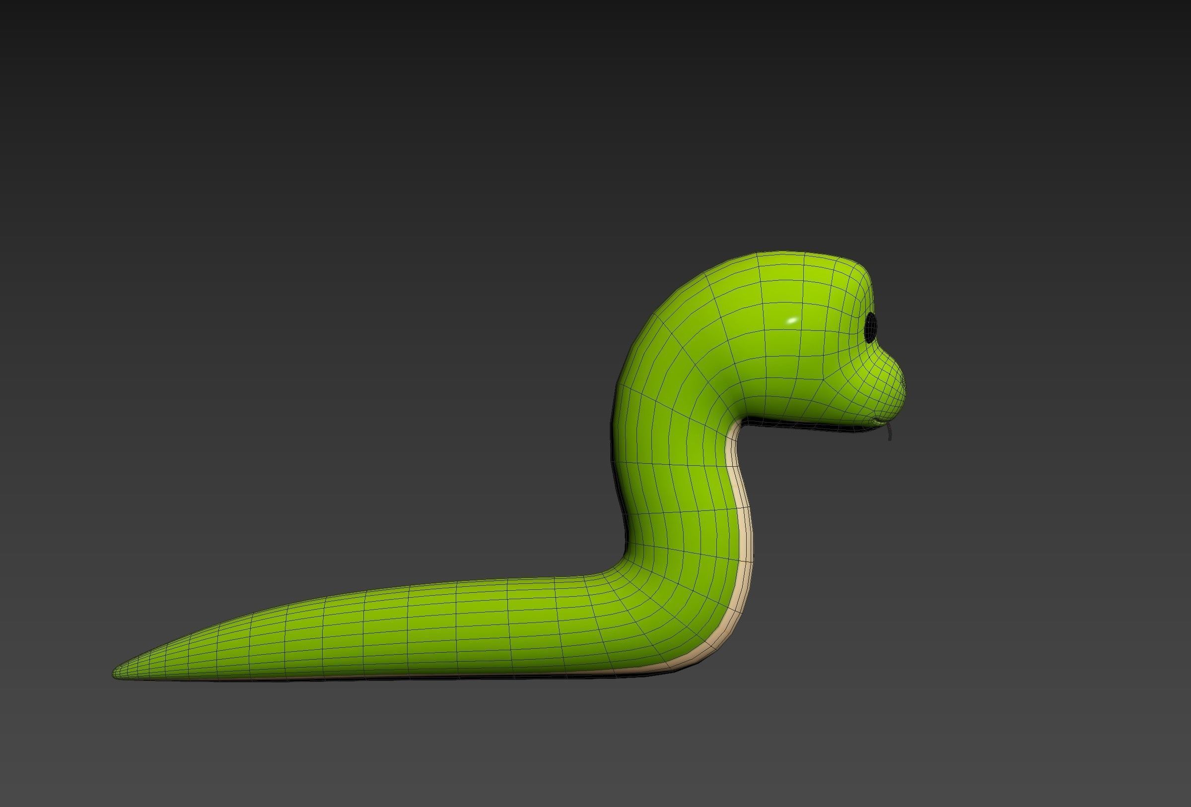 Character292 Snake 3D model_21