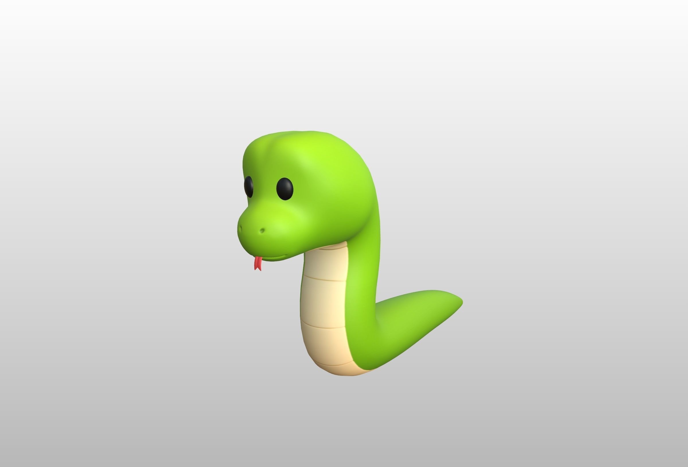 Character292 Snake 3D model_10