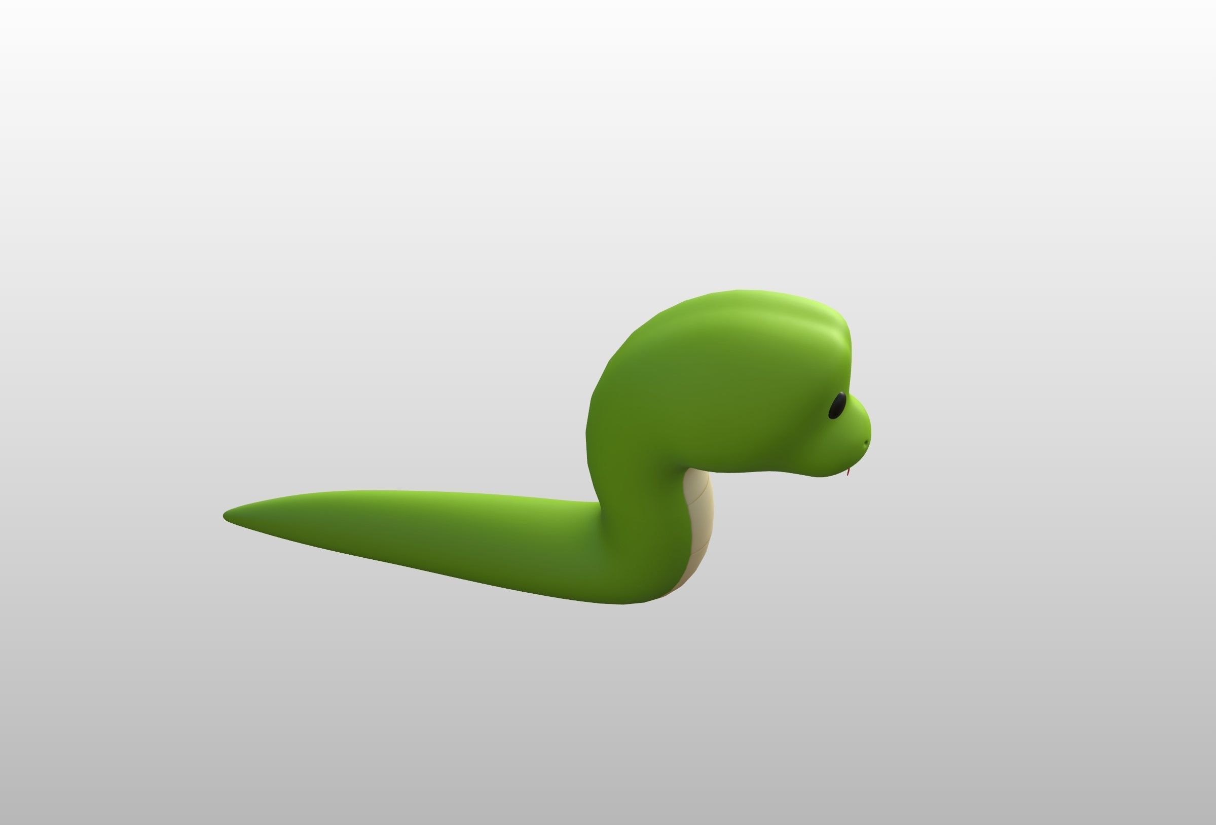Character292 Snake 3D model_12