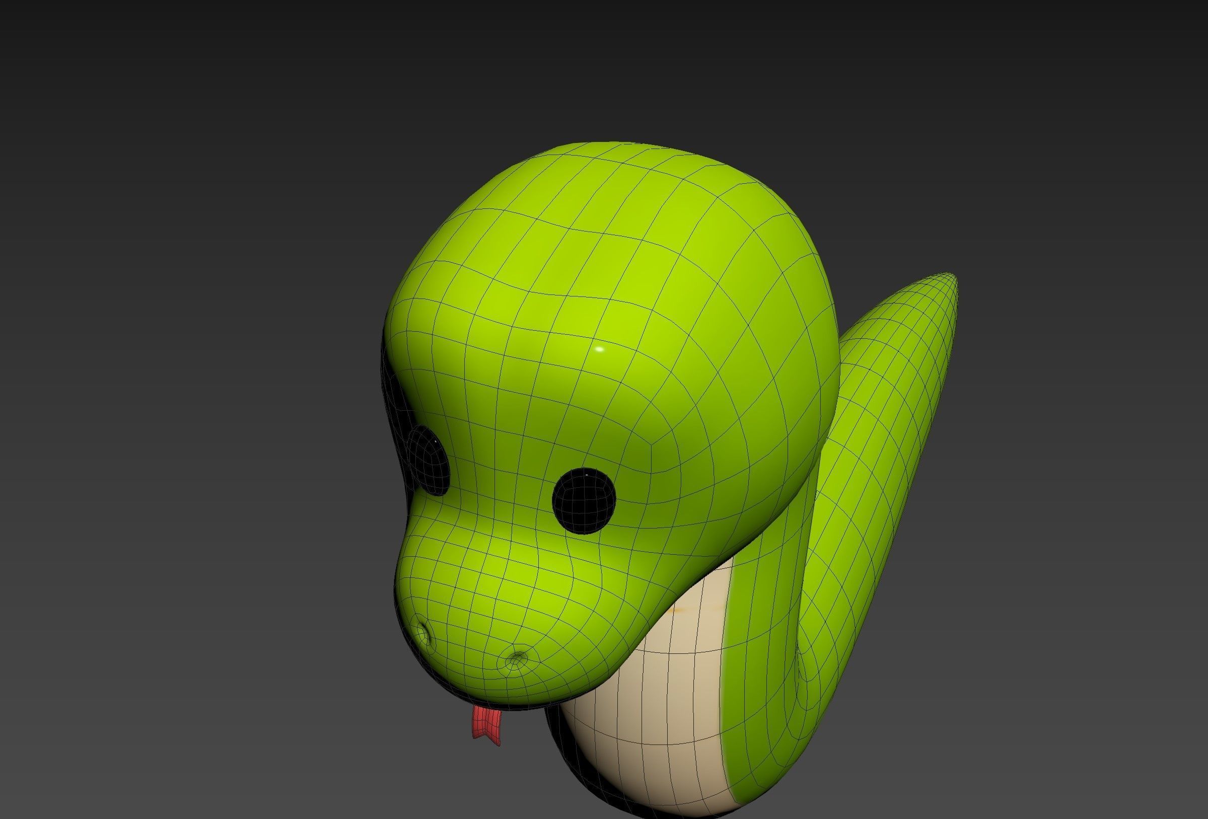 Character292 Snake 3D model_29
