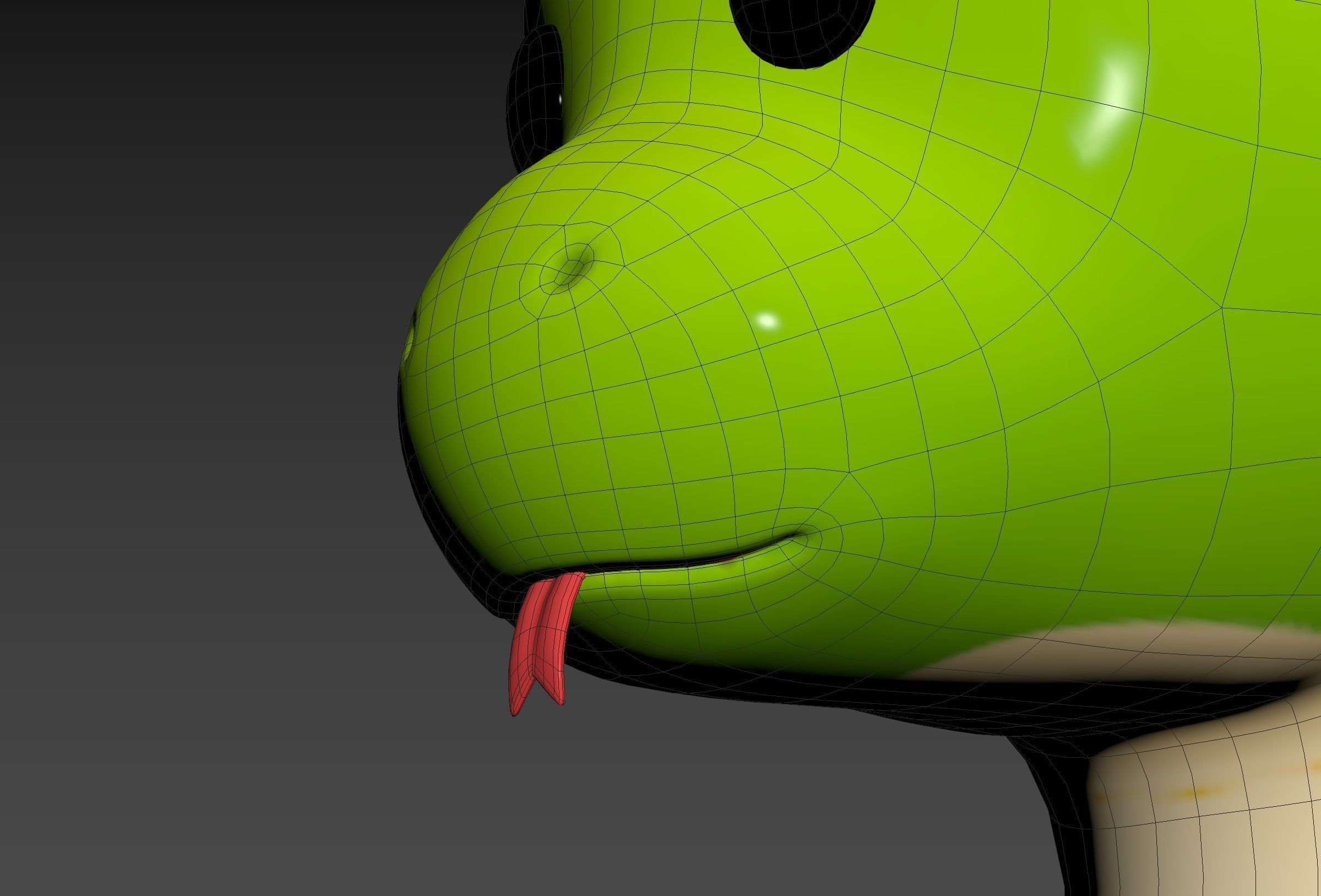 Character292 Snake 3D model_27
