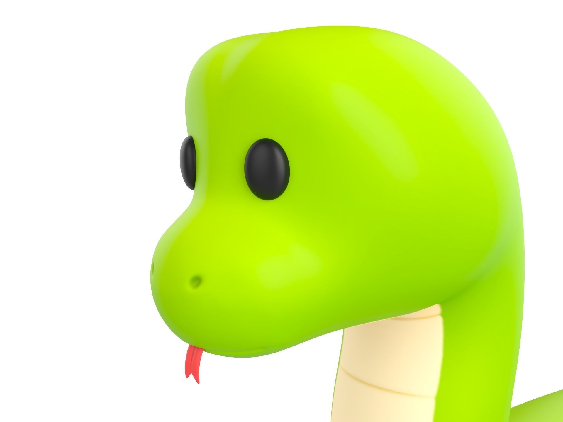 Character292 Snake 3D model_8
