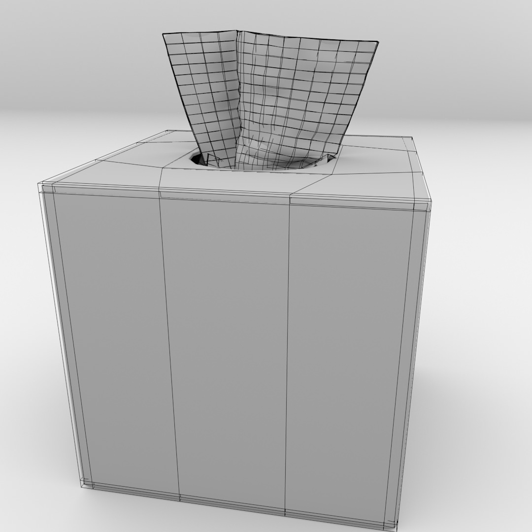 Tissue Box 2 3D model_4