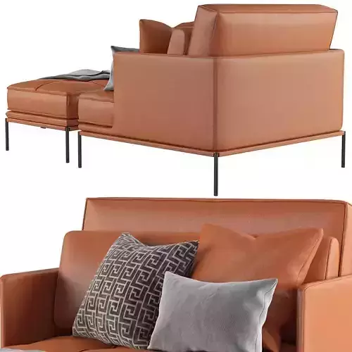 Armchair Fame 3D model  3D model