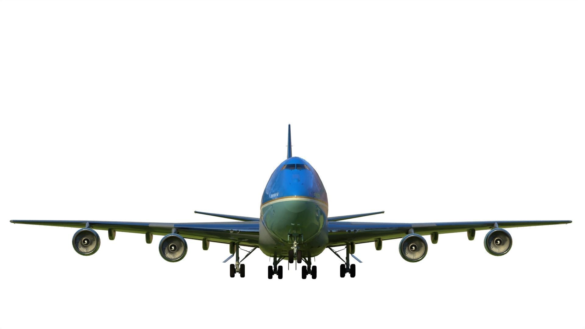 Air Force One Boeing VC-25 3D model_3