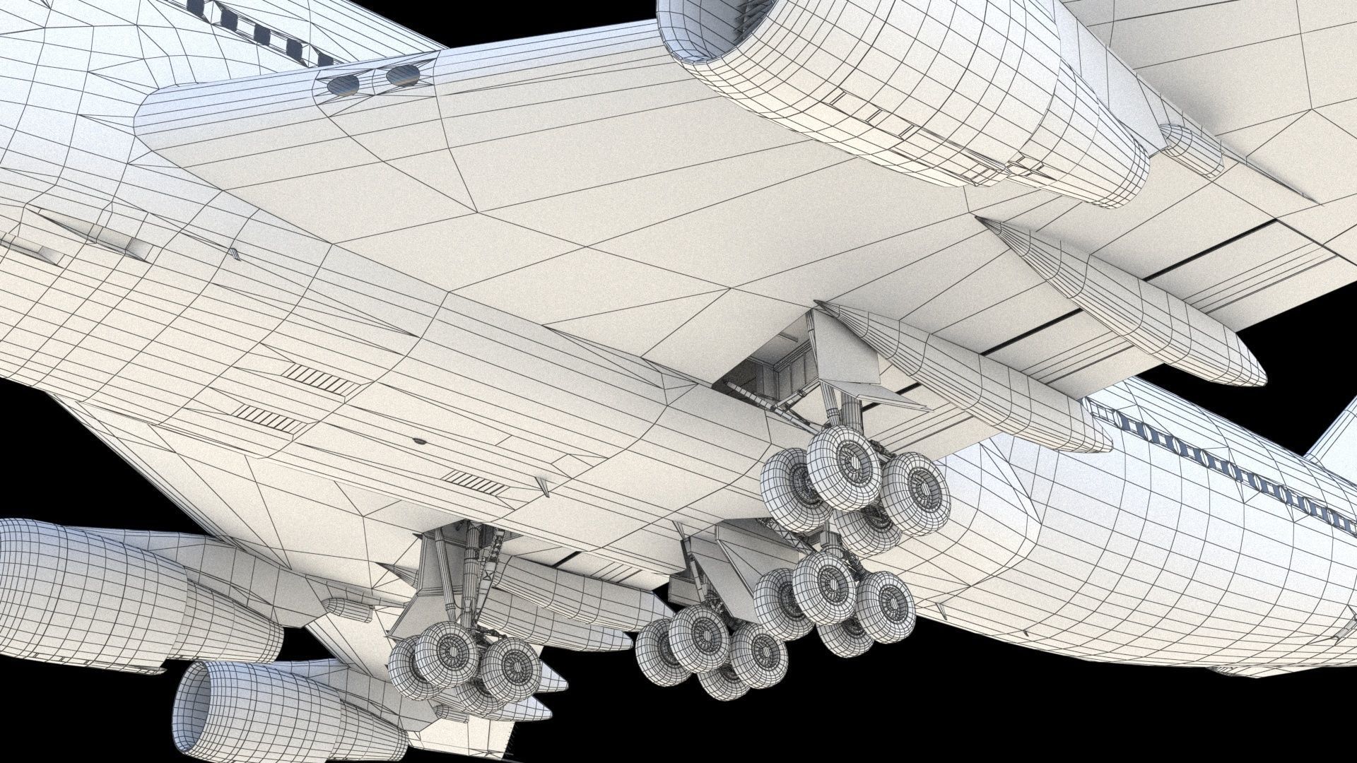 Air Force One Boeing VC-25 3D model_24