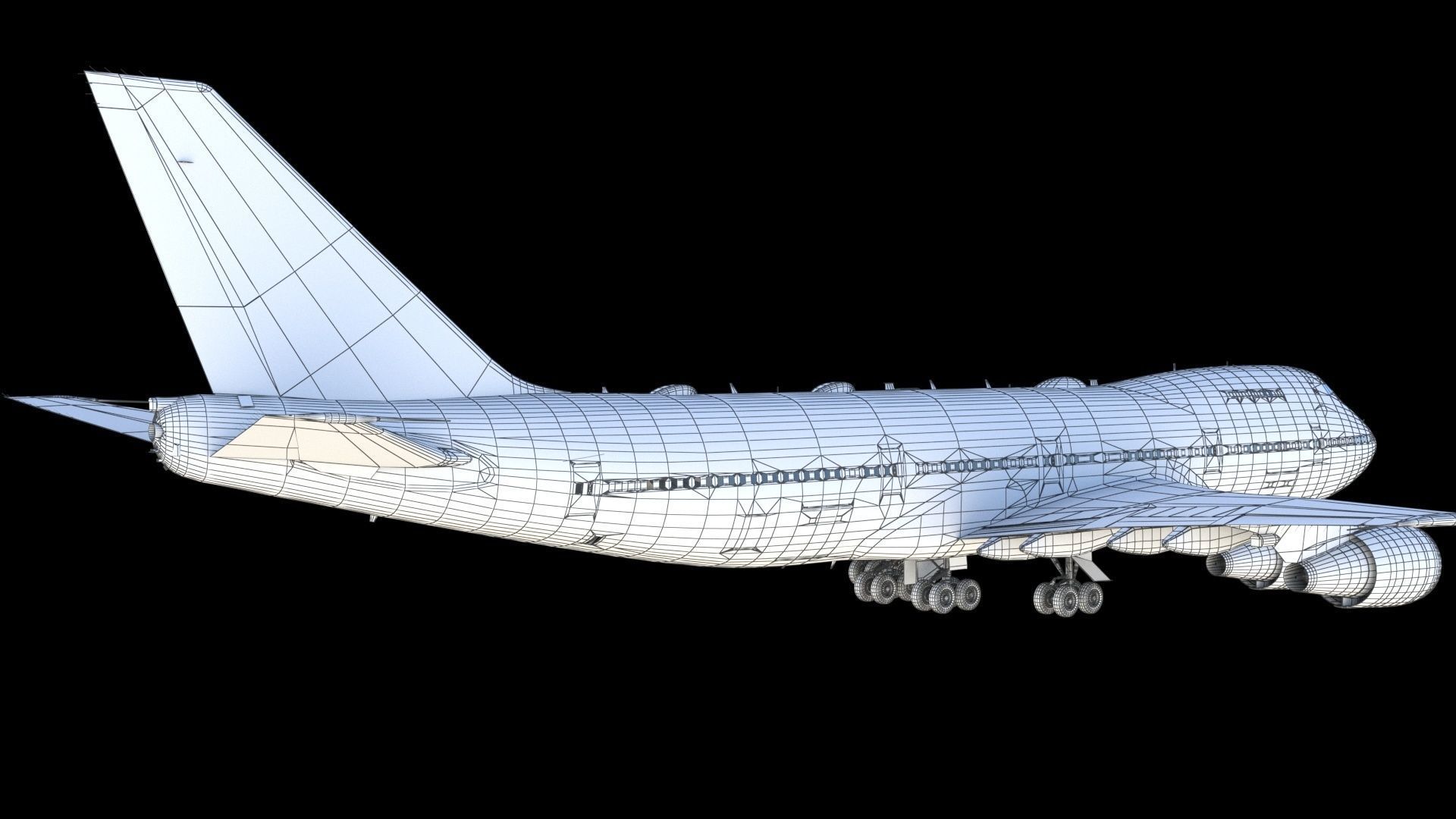 Air Force One Boeing VC-25 3D model_25