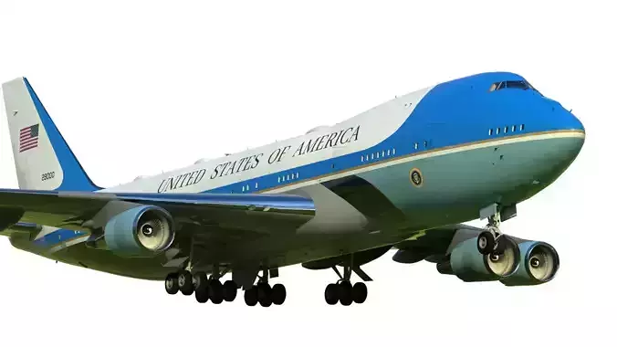 Air Force One Boeing VC-25 3D model