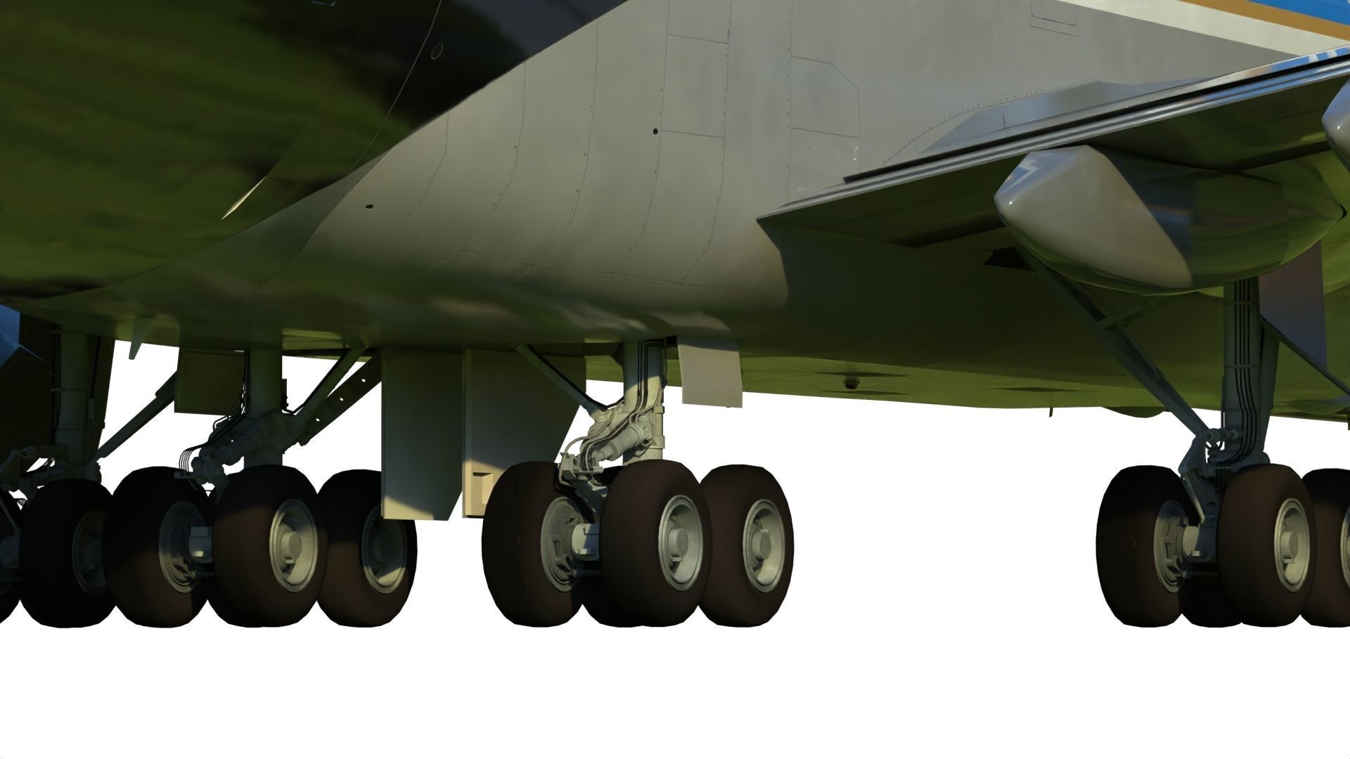 Air Force One Boeing VC-25 3D model_13