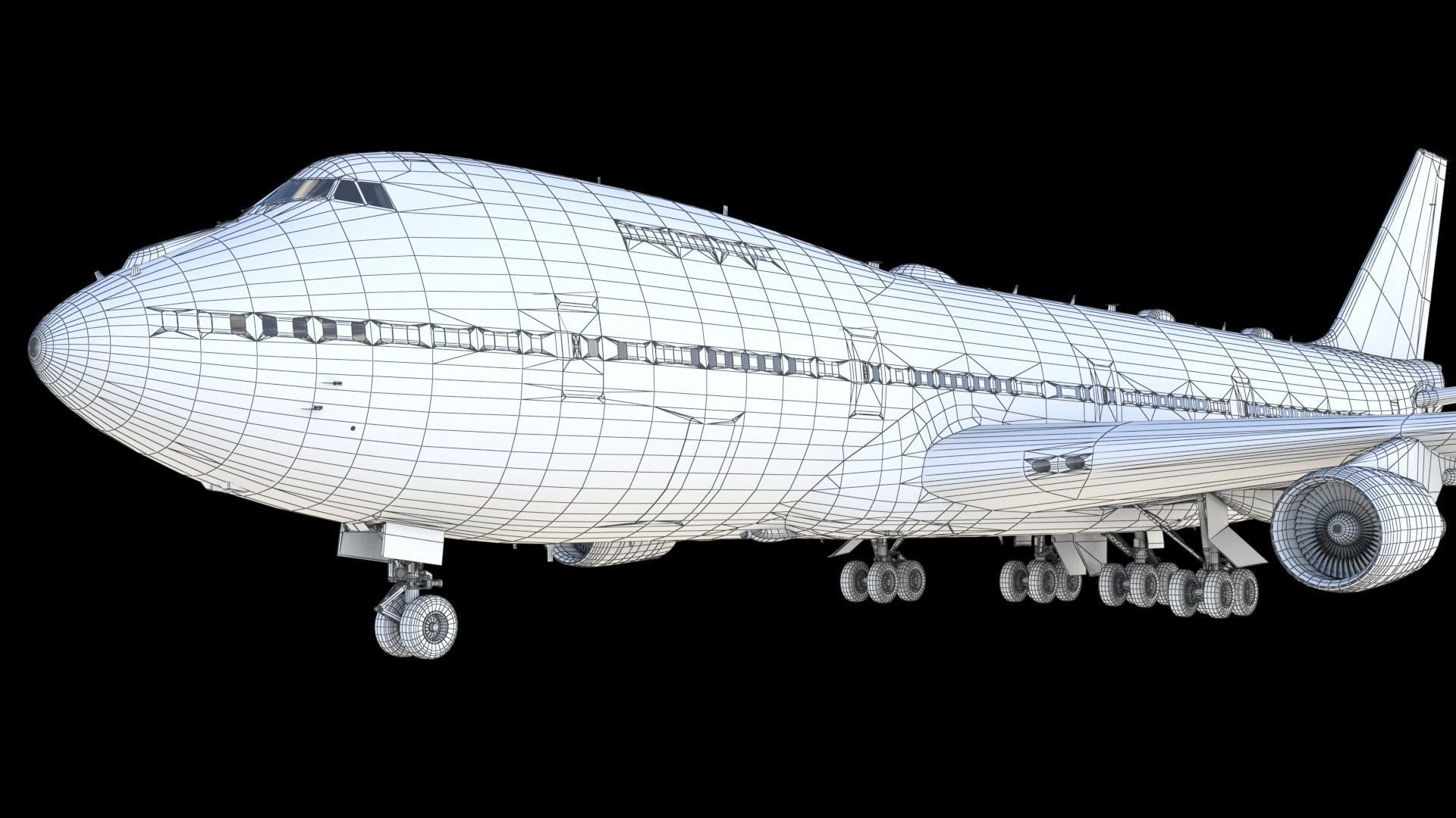 Air Force One Boeing VC-25 3D model_23
