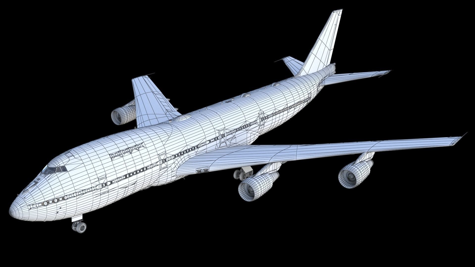 Air Force One Boeing VC-25 3D model_22