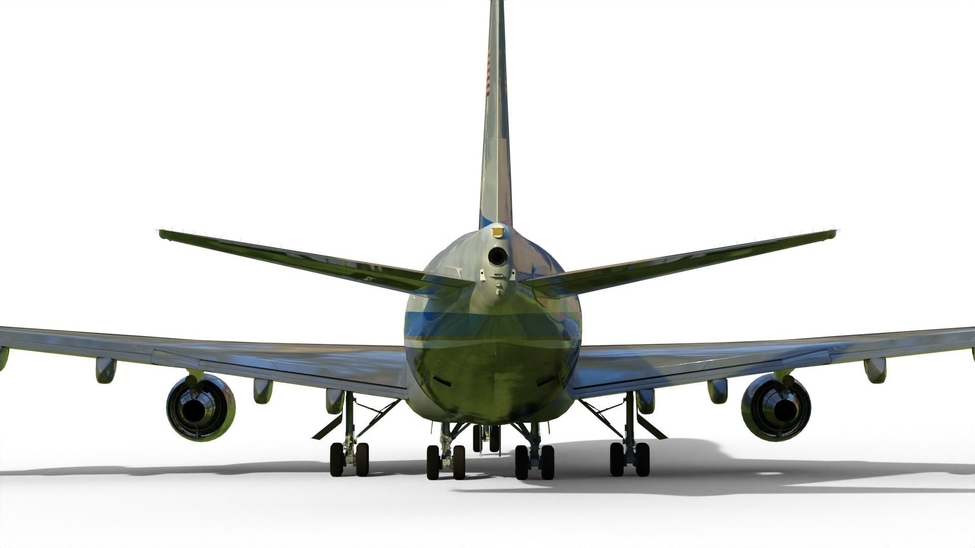 Air Force One Boeing VC-25 3D model_8
