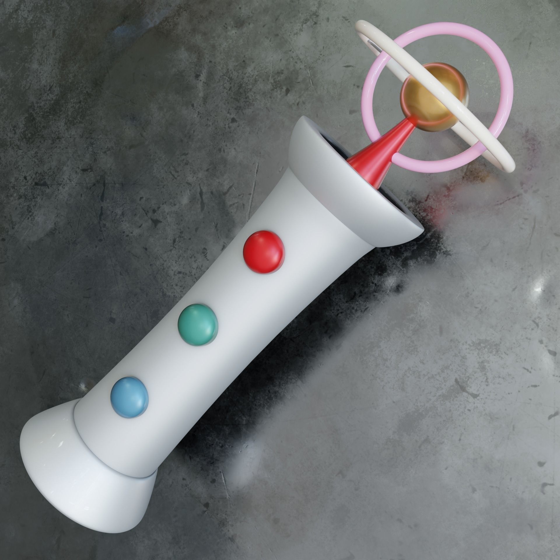 ONE PIECE JEWELRY BONNEY HEADPHONE  DOM BOOTS EGGHEAD COSPLAY 3D print model_6