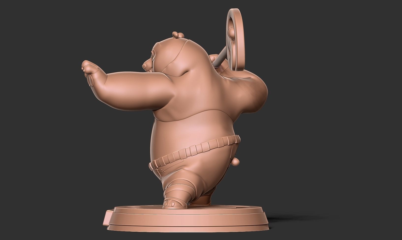 Master Po - Kung Fu Panda 4 3D print model_11