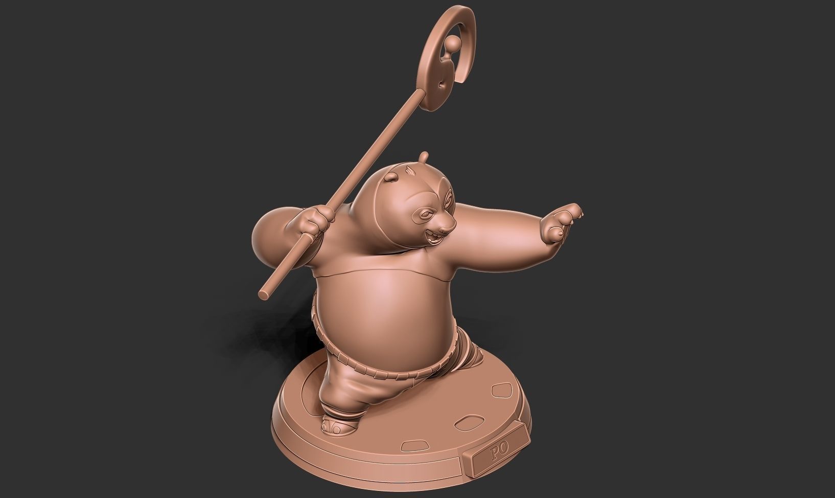 Master Po - Kung Fu Panda 4 3D print model_15