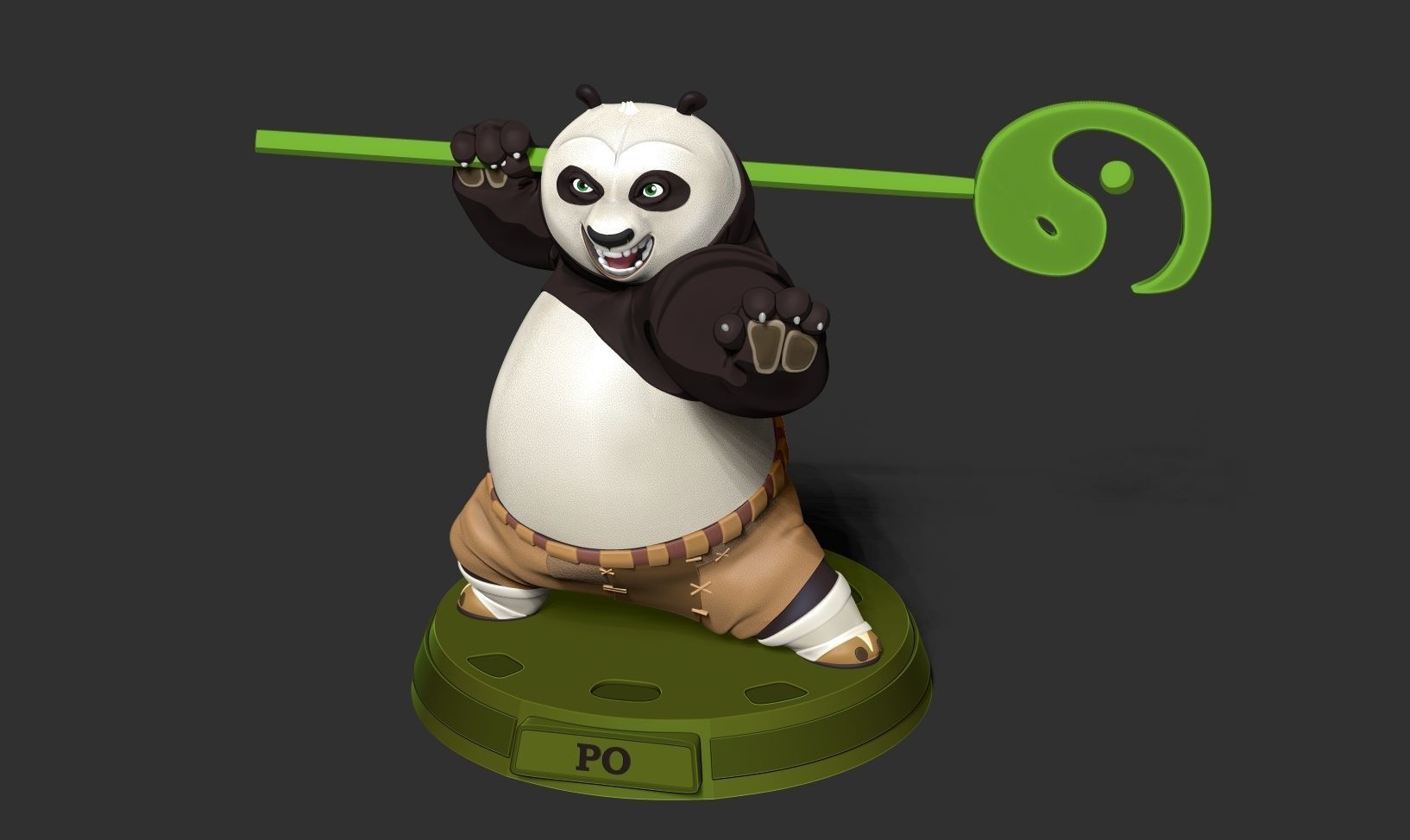 Master Po - Kung Fu Panda 4 3D print model_16