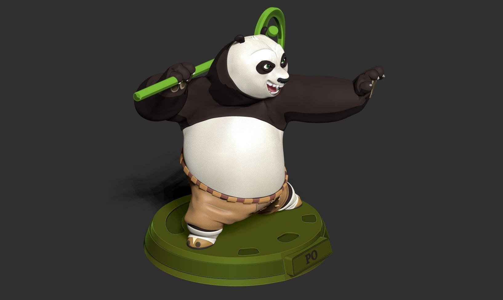 Master Po - Kung Fu Panda 4 3D print model_14