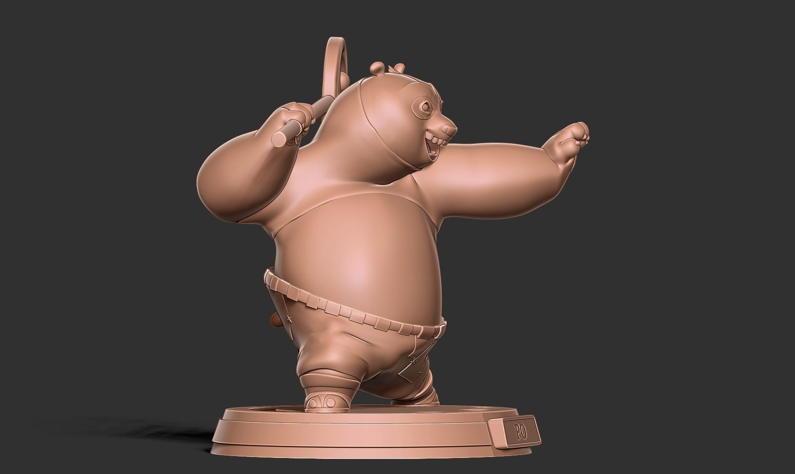 Master Po - Kung Fu Panda 4 3D print model_13