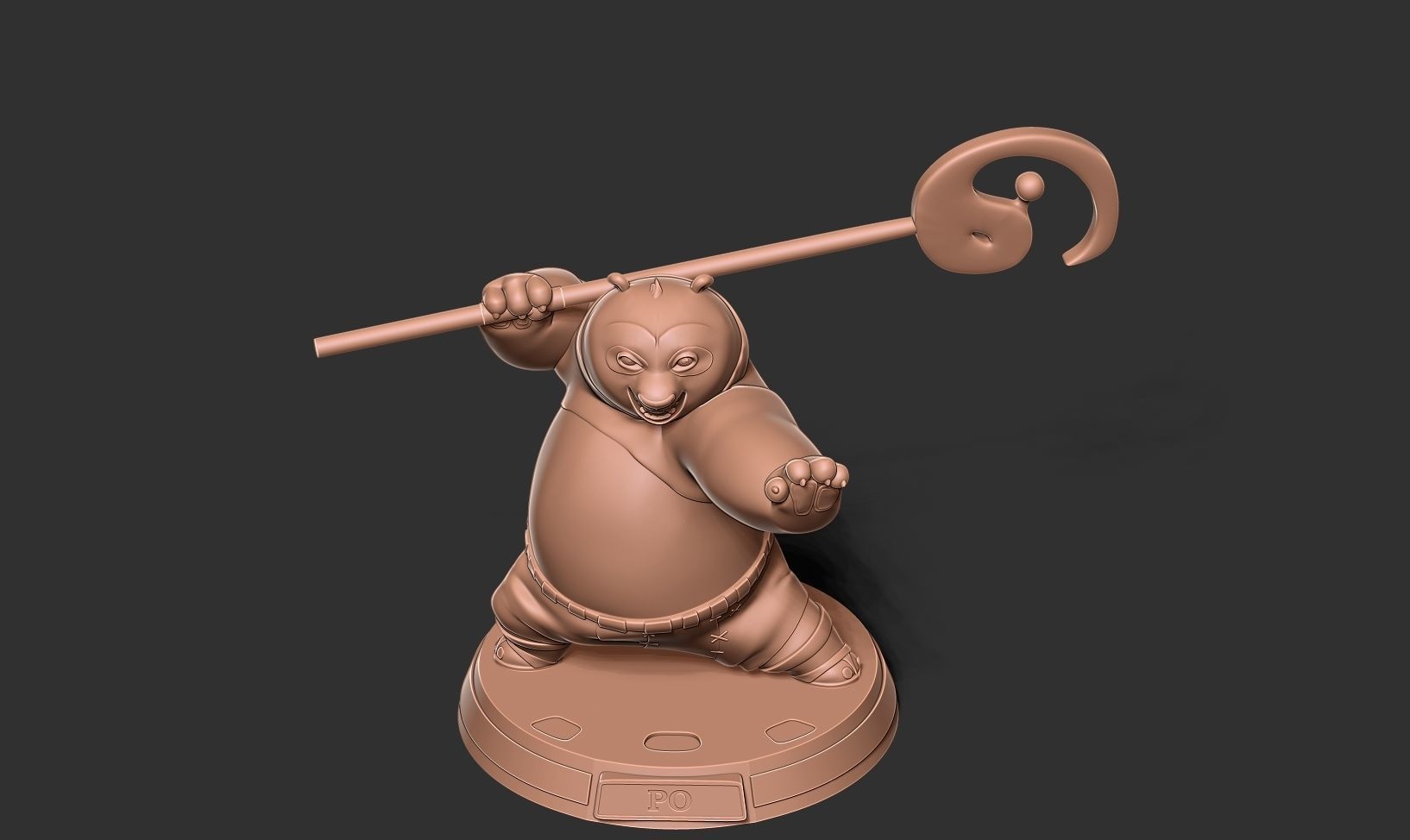 Master Po - Kung Fu Panda 4 3D print model_17