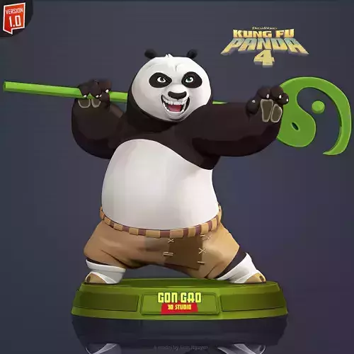Master Po - Kung Fu Panda 4 3D print model