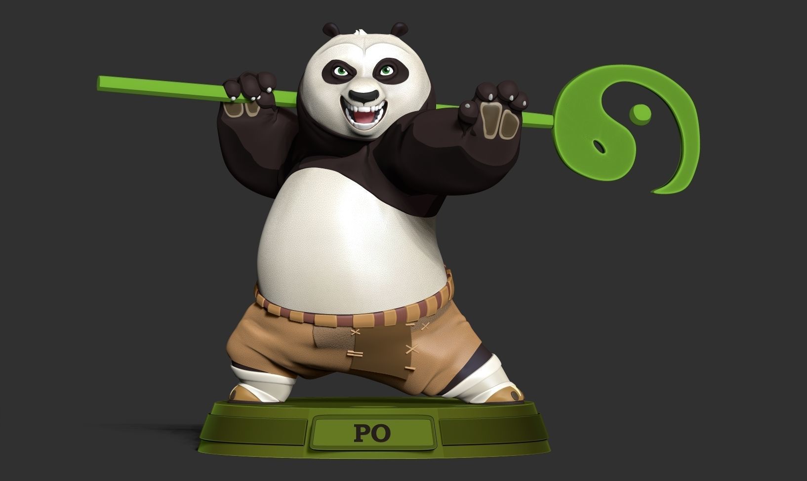 Master Po - Kung Fu Panda 4 3D print model_8