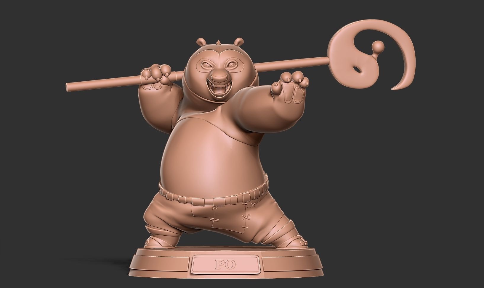 Master Po - Kung Fu Panda 4 3D print model_9