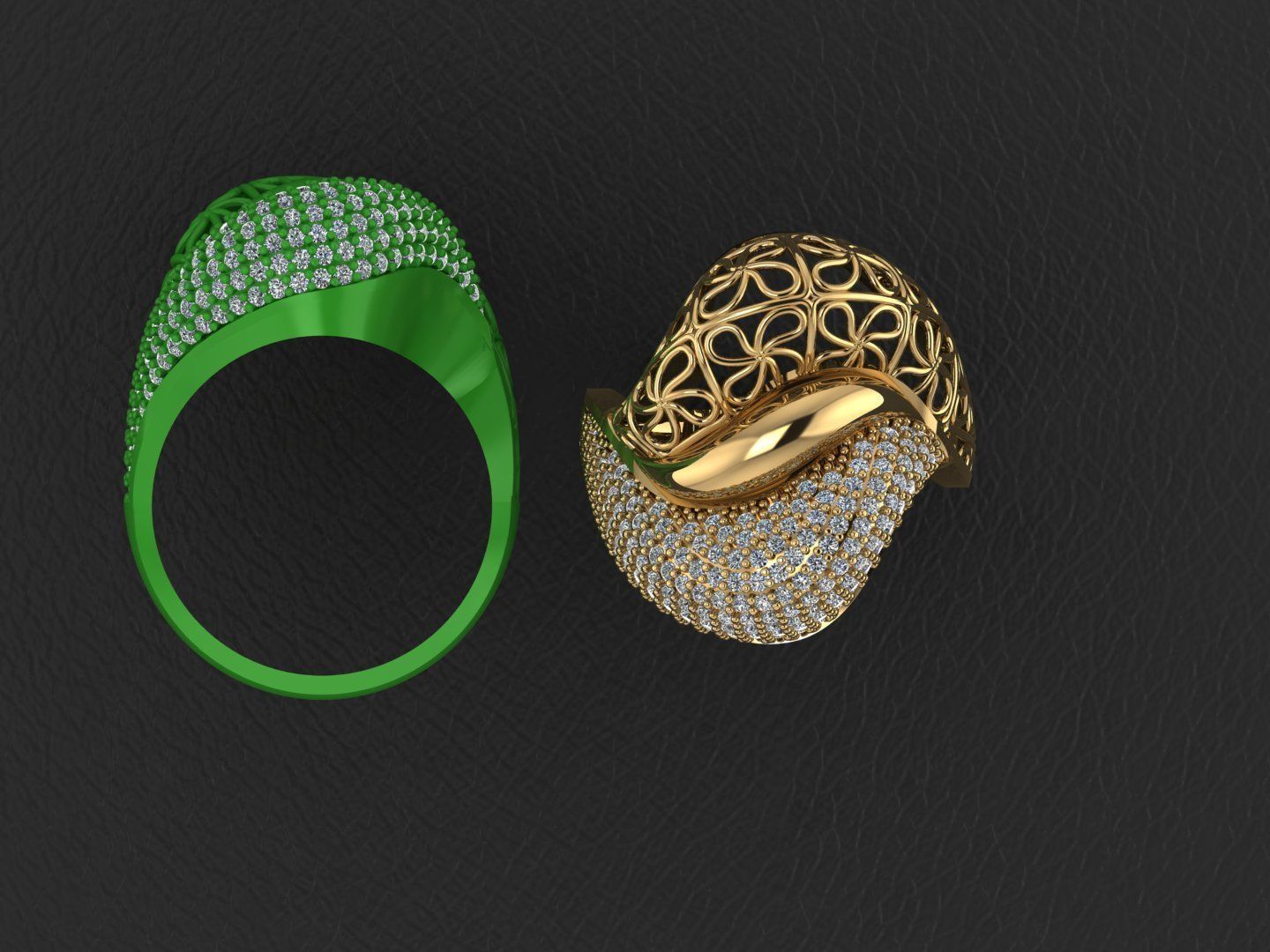 2024 New 34 Rings 3DM 3D print model_3